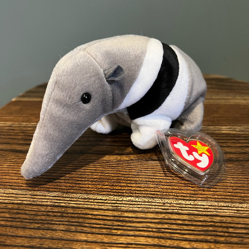 3 Beanie Babies, TY, NWT, Collectable, Vintage,☘️, Dublin,Stripes,Ants - Picture 7 of 10